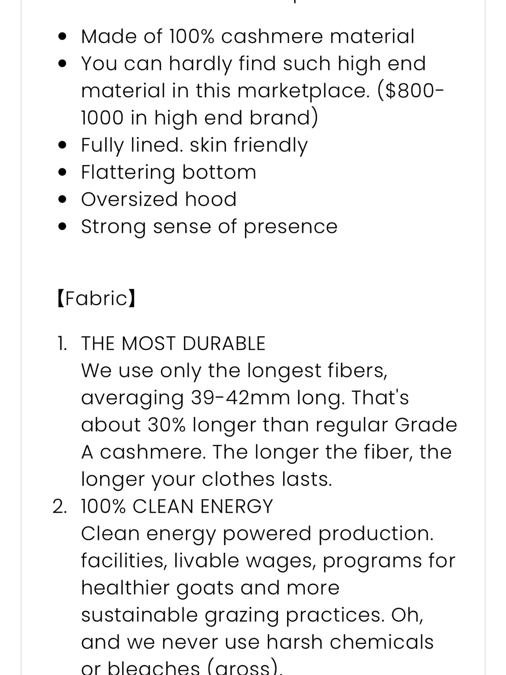 Hooded Cashmere Cape - Fully Lined — image 6 of 7